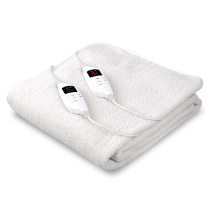 Giselle Bedding 9 Setting Fully Fitted Electric Blanket - Queen