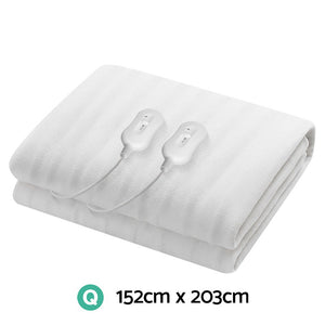 Giselle Bedding 3 Setting Fully Fitted Electric Blanket - Queen 