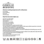 Giselle Bedding 3 Setting Fully Fitted Electric Blanket - Queen 