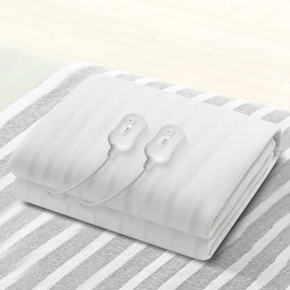 Giselle Bedding 3 Setting Fully Fitted Electric Blanket - Queen 