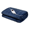 Giselle Bedding Electric Throw Blanket - Navy