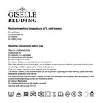 Giselle Bedding Electric Throw Blanket - Navy