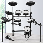 8 Piece Electric Electronic Drum Kit Mesh Drums Set Pad Tom Midi For Kids Adults