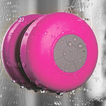 Mini Waterproof Wireless Bluetooth Speaker (Pink)