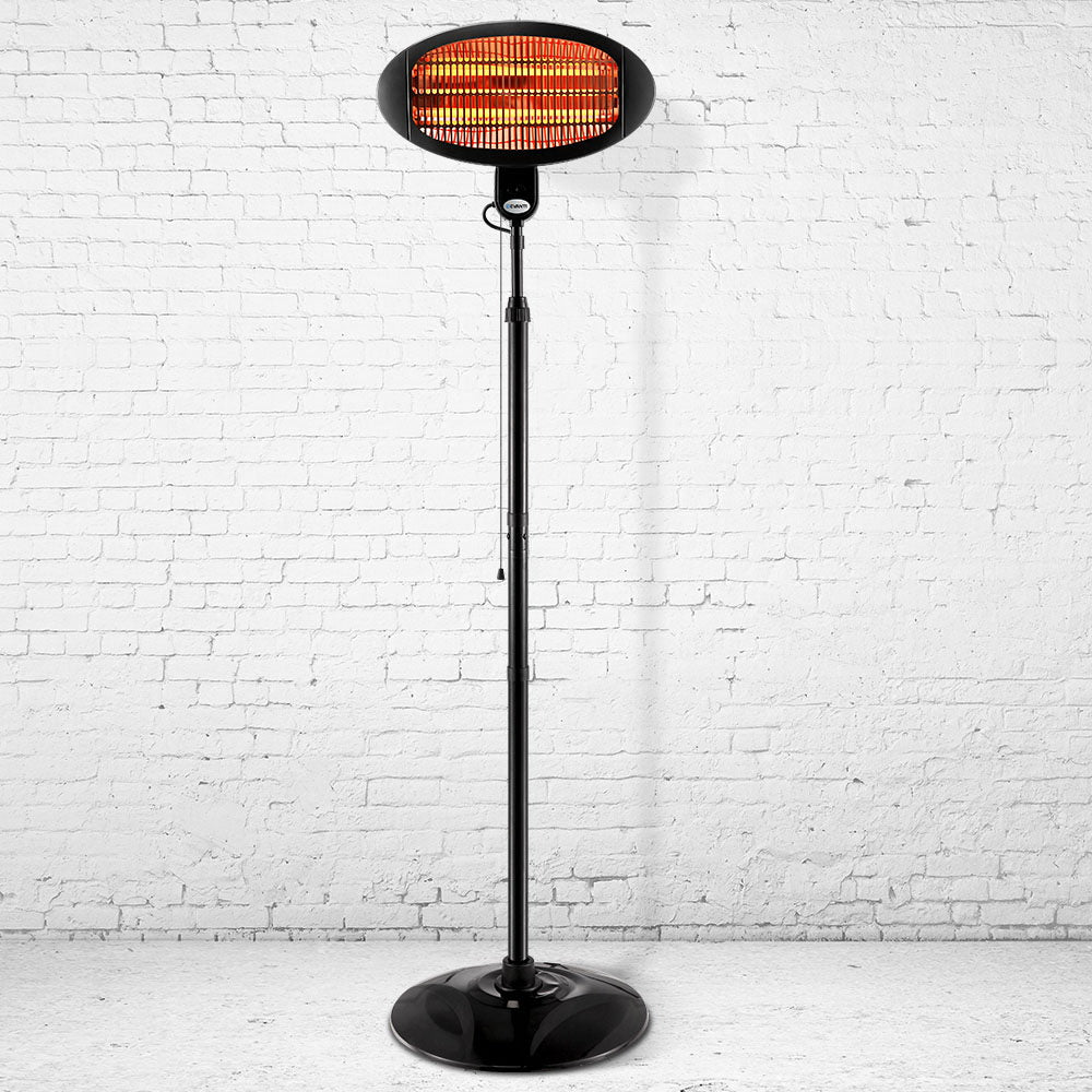 Devanti 2000w Electric Portable Patio Strip Heater