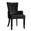 Artiss French Provincial Dining Chair - Black