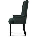 Artiss French Provincial Dining Chair - Grey