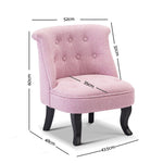 Artiss Kids Lorraine Chair - Pink