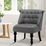 Artiss Lorraine Armchair - Grey