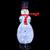 Jingle Jollys Christmas Motif Lights Foldable Snowman 120 LED Fairy Outdoor