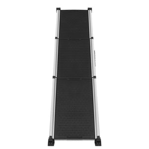 i.Pet Deluxe Aluminium Foldable Pet Ramp - Black