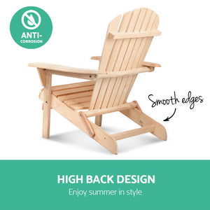 Gardeon Outdoor Foldable Beach Garden Chair