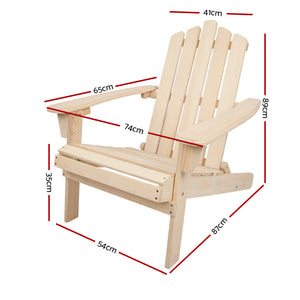 Gardeon Outdoor Foldable Beach Garden Chair
