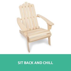 Gardeon Outdoor Foldable Beach Garden Chair