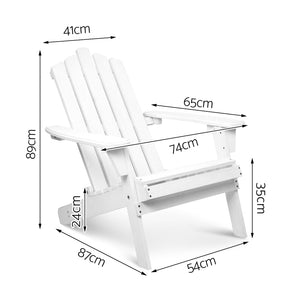 Gardeon Outdoor Foldable Beach Garden Chair