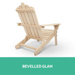 Gardeon Outdoor Wooden Beach Chair