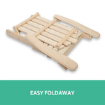 Gardeon Outdoor Wooden Beach Chair