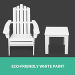 Gardeon 2 Piece Outdoor Beach Chair and Table Set