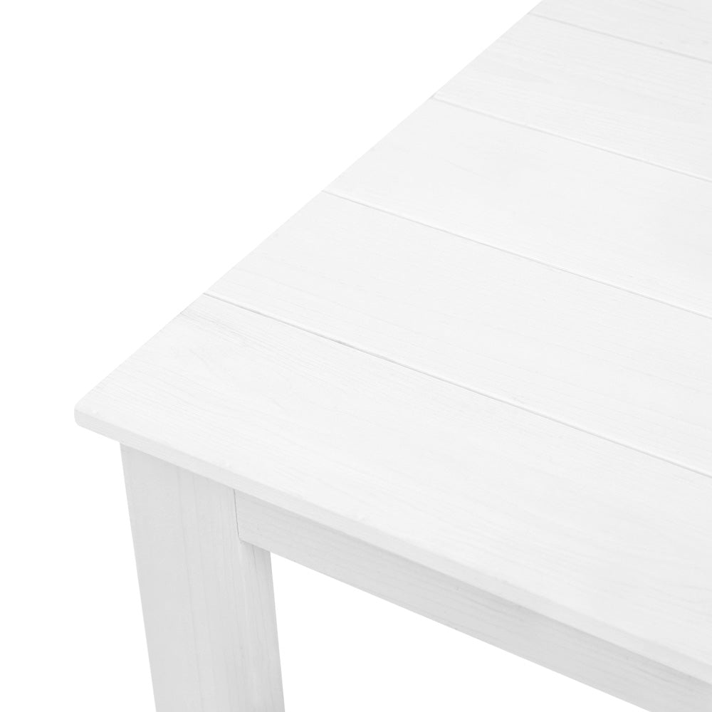 Gardeon Outdoor Side Beach Table - White