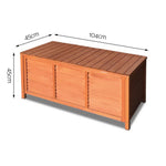 Gardeon Outoor Fir Wooden Storage Bench 