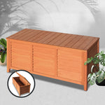 Gardeon Outoor Fir Wooden Storage Bench 