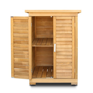 Gardeon Portable Wooden Garden Storage Cabinet