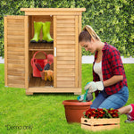 Gardeon Portable Wooden Garden Storage Cabinet