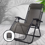 Gardeon Outdoor Portable Recliner - Grey