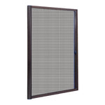 Instahut Retractable Magnetic Fly Screen Flyscreen Door Mesh Sliding 1.2m x 2.1m Brown