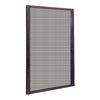 Instahut Retractable Magnetic Fly Screen Flyscreen Door Mesh Sliding 1.2m x 2.1m Brown