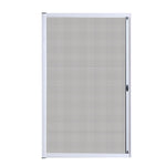 Instahut Retractable Magnetic Fly Screen Flyscreen Door Mesh Sliding 1.2m x 2.1m White