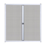 Instahut Retractable Magnetic Fly Screen Flyscreen Door Mesh Sliding 1.8m x 2.1m White