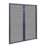 Instahut Retractable Magnetic Fly Screen Flyscreen Door Mesh Sliding 2.3m x 2.4m Grey