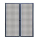 Instahut Retractable Magnetic Fly Screen Flyscreen Door Mesh Sliding 2.3m x 2.4m Grey