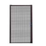 Instahut Retractable Magnetic Fly Screen Flyscreen Door Mesh Sliding 1.2m x 2.1m Brown