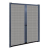 Instahut Retractable Magnetic Fly Screen Flyscreen Door Mesh Sliding 1.8m x 2.1m Grey