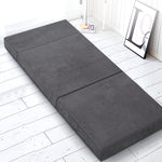 Giselle Bedding Folding Foam Portable Mattress Grey