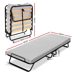 Artiss Foldable Rollaway Bed