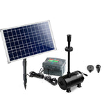 Gardeon 1600L/H Submersible Fountain Pump with Solar Panel