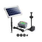 Gardeon 330L/H Submersible Fountain Pump with Solar Panel