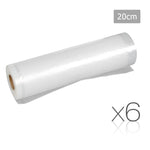 Set of 6 Food Sealer Roll 20cm