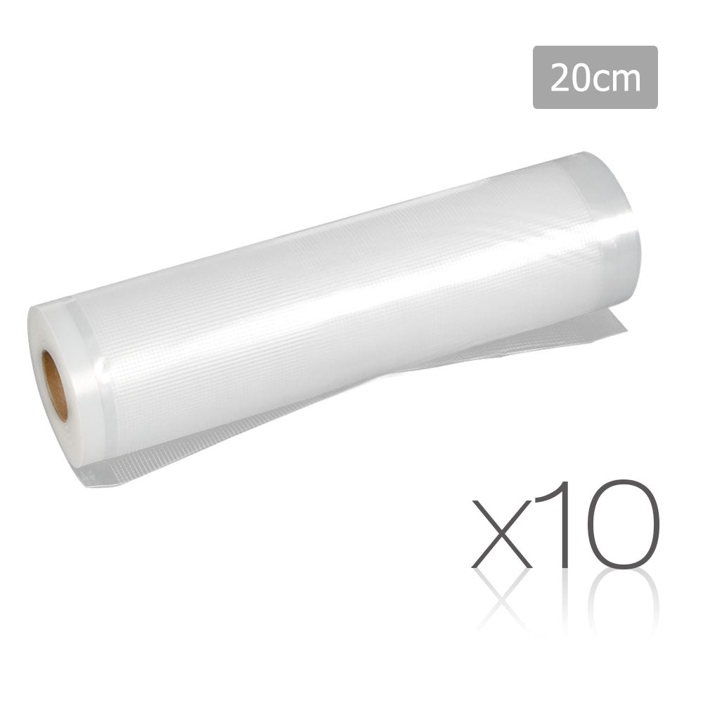 Set of 10 Food Sealer Roll 20cm