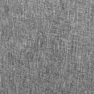 Artiss Fabric Round Ottoman - Grey