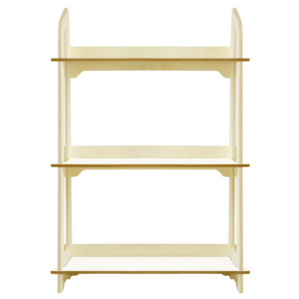 Artiss Kids Bookshelf Children Ladder Shelf Toy Display 3 Tier