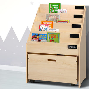 Artiss 5 Tier Kids Bookshelf - Wooden