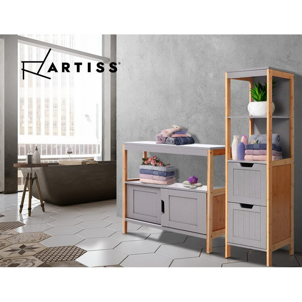 Artiss Buffet Sideboard Cabinet Storage Shelf Cupboard Hallway Tabe Sliding Door