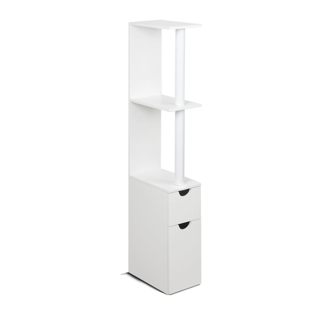 Artiss Freestanding Bathroom Storage Cabinet - White