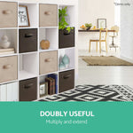 Artiss 8 Cube Display Storage Shelf - White