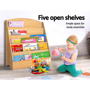 Artiss 5 Tier Kids Bookshelf - Wooden