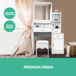 Artiss Dressing Table with Stool and drawers